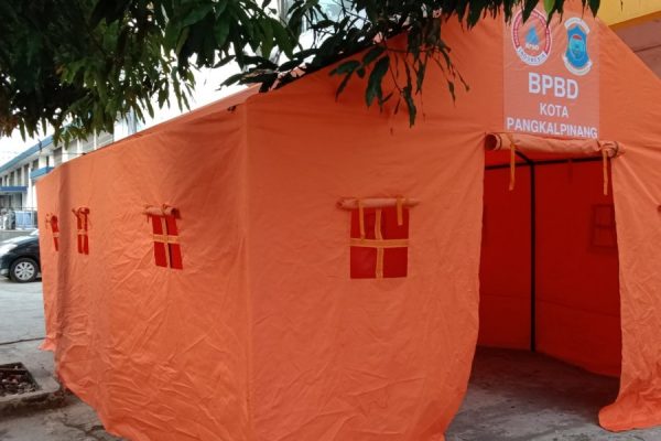 Tenda Pengungsi Tsunami