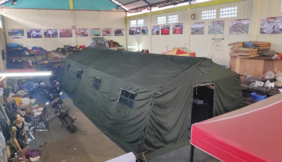 Pabrik Tenda Pengungsi