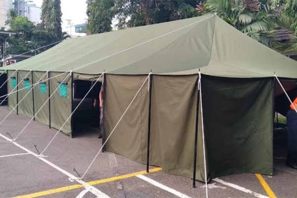 Tenda Pleton TNI